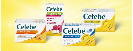 CETEBE Vitamina C capsule a lento rilascio 500 mg, 120 pz
