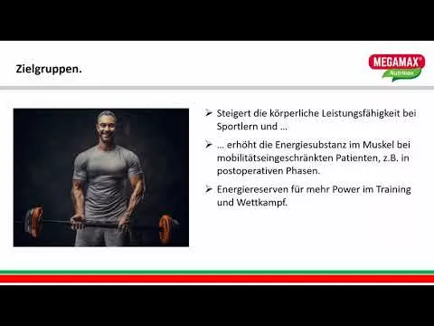 Video su Creatina monoidrato 100% Mega, 500 g