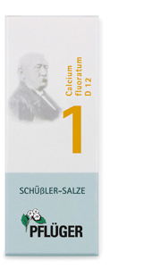 BIOCHEMIE Gesso dell'aratore 1 Calcium fluoratum D 12 tbl, 1000 pz