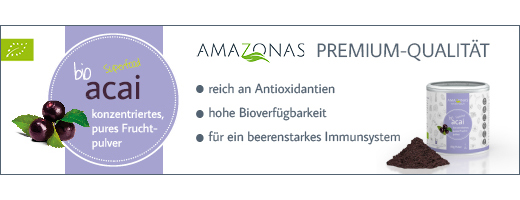 ACAI 100% polvere organica senza coadiuvanti, 80 g