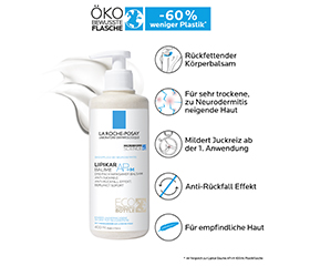 ROCHE-POSAY Lipikar Baume AP+ M Eco bottle, 400 ml