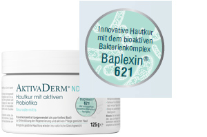 AKTIVADERM ND Neurodermatite cura della pelle probiotici attivi, 125 g