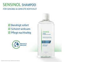 DUCRAY SENSINOL Shampoo con Physio Skin Protection, 400 ml