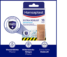 HANSAPLAST strisce di intonaco impermeabile extra robusto, 16 pz