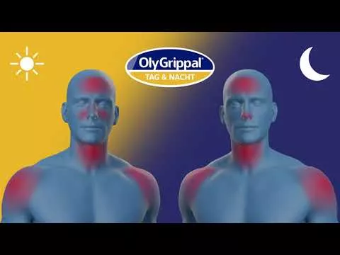 Video su Olygrippal Day & Night 500 mg/60 mg compresse (16 pezzi)