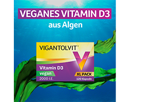 VIGANTOLVIT 2000 U.I. Vitamina D3 vegana in capsule molli, 120 pz