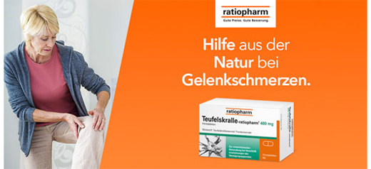 TEUFELSKRALLE-RATIOPHARM Compresse rivestite con film, 100 pz