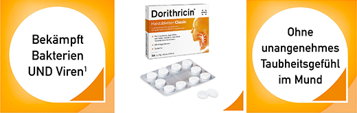DORITHRICIN Pastiglie per la gola ai frutti di bosco, 40 pz