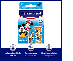 HANSAPLAST Strisce di gesso per bambini Mickey & Amici, 20 pz