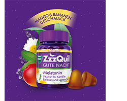 WICK ZzzQuil Good Night Mango & Banana, 30 pz