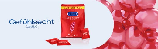DUREX Preservativi sensibili in gossamer, 40 pezzi