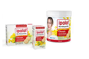 IPALAT Pastiglie per la gola classiche, 120 pezzi