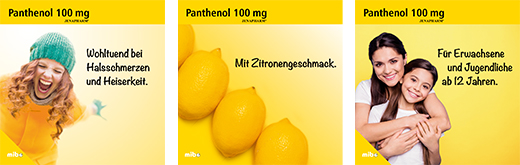 PANTHENOL 100 mg compresse Jenapharm, 100 pz