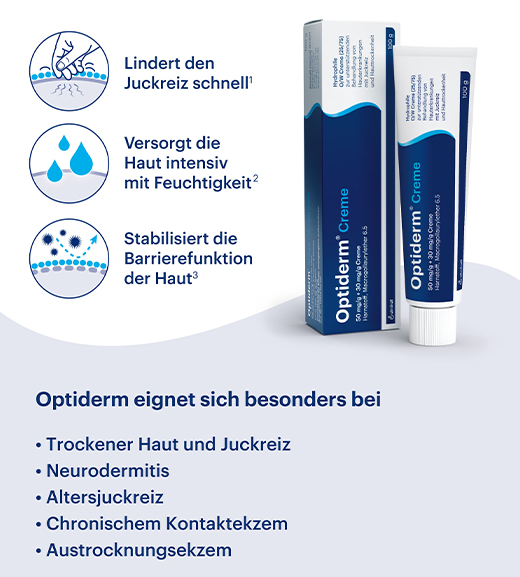 OPTIDERM Crema, 100 g