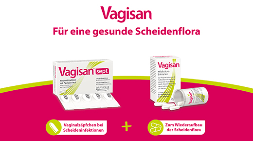 VAGISAN supposte vaginali settate con povidone-iodio, 5 pz
