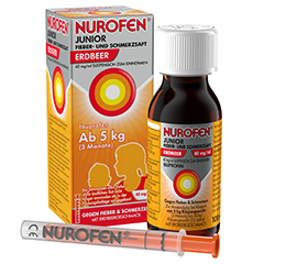 NUROFEN Succo Junior Febbre e Dolore Fragola 40 mg/ml, 100 ml