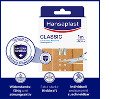 HANSAPLAST Gesso classico 8cm x1 m, 1 pz