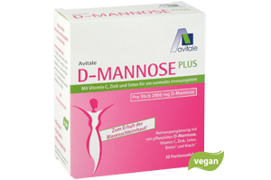 D-MANNOSE PLUS 2000 mg Tabl.w.Vit.u.Mineralstof., 60 pz