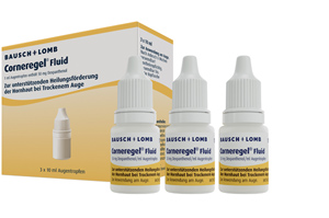 CORNEREGEL Gocce oculari fluide, 3X10 ml