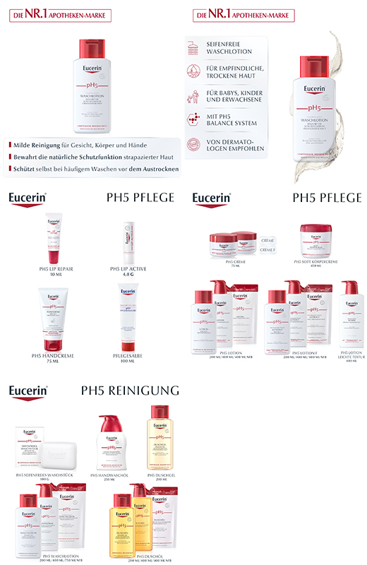 EUCERIN pH5 Lozione Lavante Pelle Sensibile, 200 ml