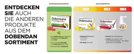 DOBENSANA Pasta di ciliegie alle erbe Vit.C & Pasta di zinco, 16 pz
