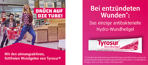 TYROSUR Gel curativo per ferite, 5 g