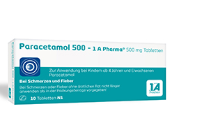 PARACETAMOL 500-1A Compresse farmaceutiche, 10 pz
