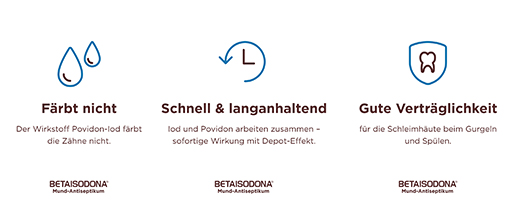 BETAISODONA Antisettico orale, 100 ml