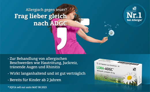 LORA ADGC Compresse, 50 pz