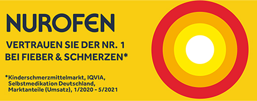 NUROFEN Succo Junior Febbre e Dolore Fragola 40 mg/ml, 100 ml