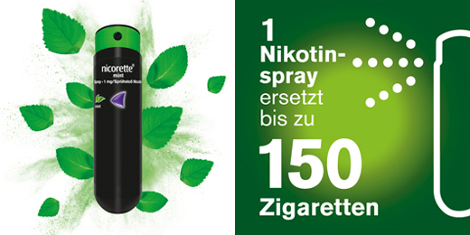 NICORETTE Spray alla menta 1 mg/spray puff, 2 pz