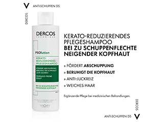 VICHY DERCOS Shampoo antiforfora per psoriasi, 200 ml