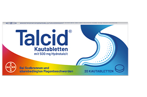 TALCID Compresse masticabili, 20 pezzi
