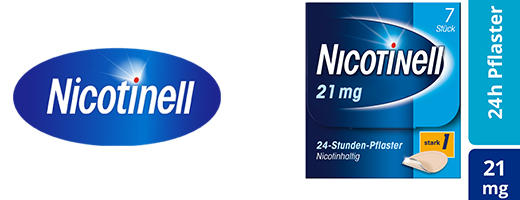 NICOTINELL 21 mg/24 ore cerotto 52,5 mg, 7 pz