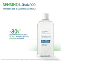 DUCRAY SENSINOL Shampoo con Physio Skin Protection, 400 ml