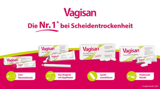 VAGISAN Crema umida con applicatore, 50 g
