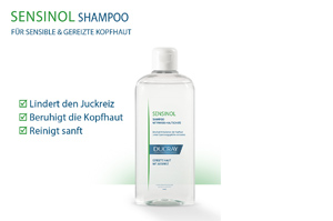 DUCRAY SENSINOL Shampoo con Physio Skin Protection, 400 ml