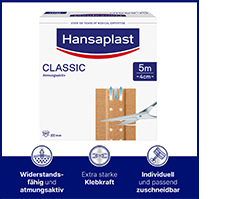 HANSAPLAST Gesso classico 4 cmx5 m, 1 pz