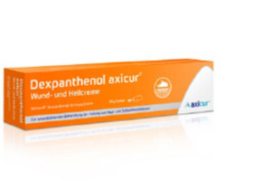 DEXPANTHENOL axicur crema per ferite e cicatrizzazione 50 mg/g, 20 g