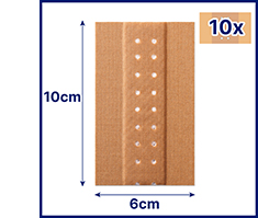 HANSAPLAST Gesso classico 6 cmx1 m, 1 pz