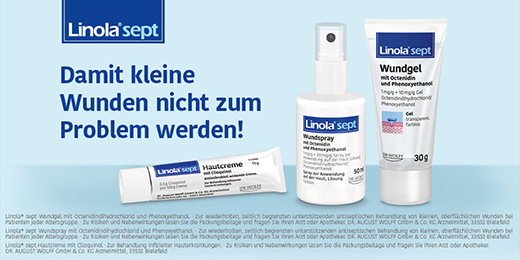 LINOLA spray per ferite da setto, 50 ml