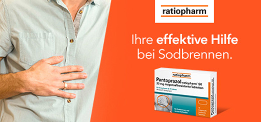 PANTOPRAZOL-ratiopharm SK 20 mg compresse rivestite con enterici, 14 pz