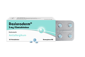 DESLORADERM 5 mg compresse rivestite con film, 100 pz
