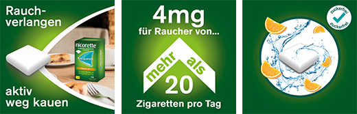 NICORETTE Gomma da masticare 4 mg al frutto fresco, 210 pezzi