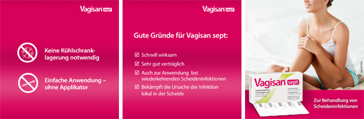 VAGISAN supposte vaginali settate con povidone-iodio, 5 pz