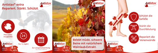 ANTISTAX compresse in vena extra, 180 pezzi