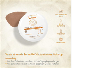AVENE Crema solare compatta SPF 50 oro, 10 g