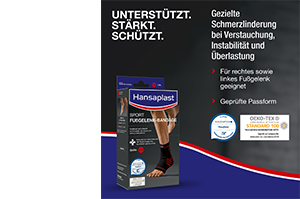 HANSAPLAST Cavigliera sportiva taglia M, 1 pz