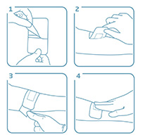 LEUKOMED pelle sensibile sterile 8x15 cm, 5 pz