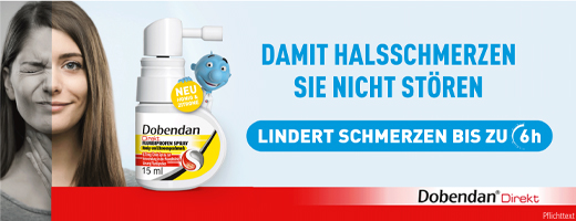 DOBENDAN Flurbiprofene spray diretto Miele & Limone, 15 ml